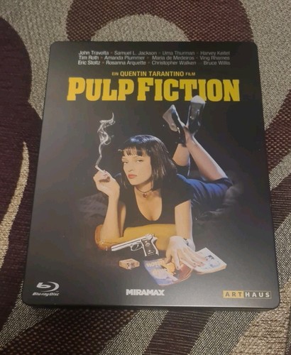 Pulp fiction blu ray steelbook - pulp, blu-ray