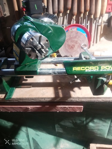 Record cl36 wood lathe used - cl36,