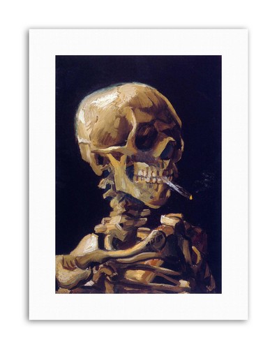 Vincent van gogh - skull, a