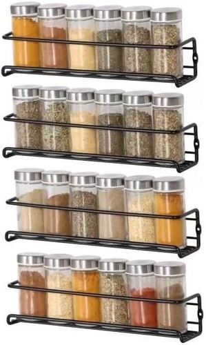 4pcs spice jar rack - 4pcs,