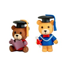 2pcs Graduation Bears Decor