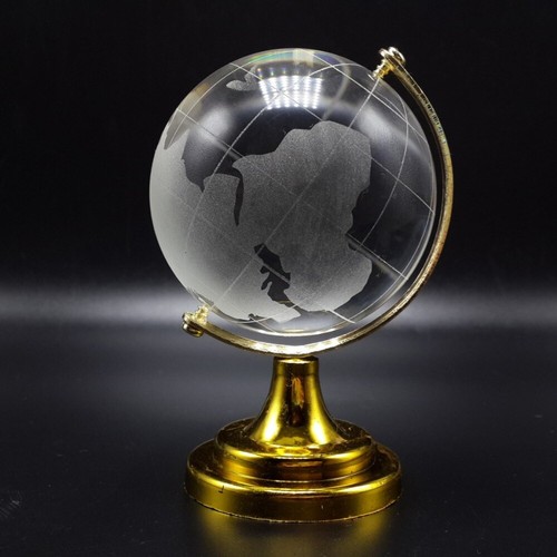 Crystal glass globe sphere - crystal,