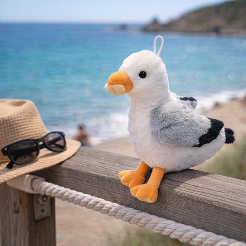 Seagull plush soft toy with - soft,
