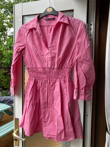 Ladies pink long top - pink, zara
