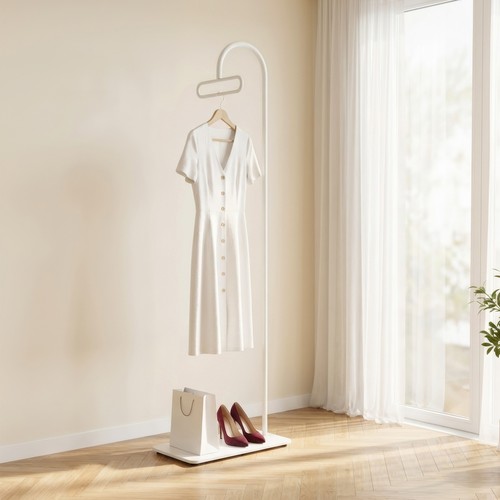 Standing coat rack with - standing,