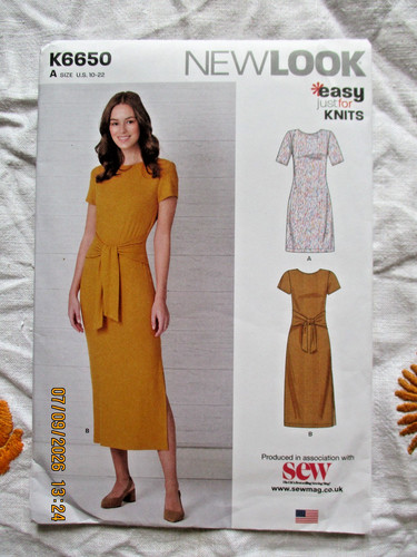 New look sewing - pattern, k6650