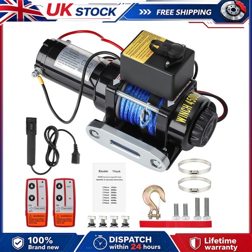12v electric winch fiber - winch,