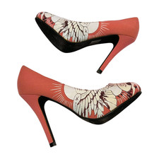 Ed Hardy Stay True Pink Heels