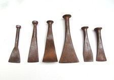 7 Caulking irons, shipwright's