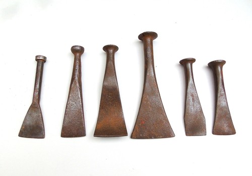 Caulking irons shipwright s - caulking, irons,