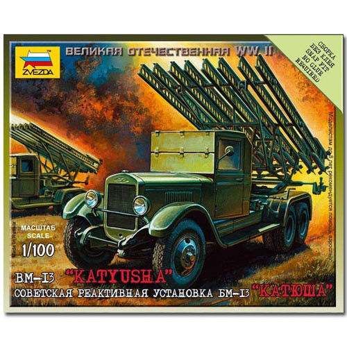 Zvezda 6128 katyusha snap fit - 6128,
