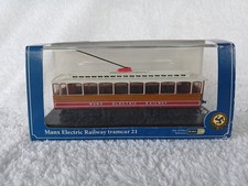 Oxford Diecast Isle of Man Manx Electric Railway Tram no21 1/76 Scale IOMTRAM01