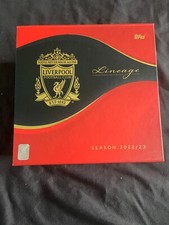 TOPPS Liverpool Lineage 2022/23 EMPTY Box - Magnetic Card Storage