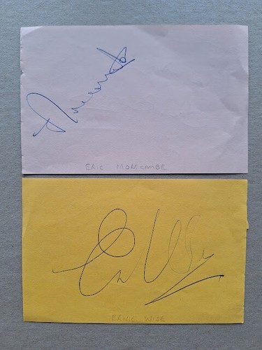 Eric morecambe ernie wise - wise, tv