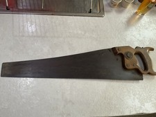 Vintage Old Spear And Jackson Hand Saw ,woodworking, 56cm
