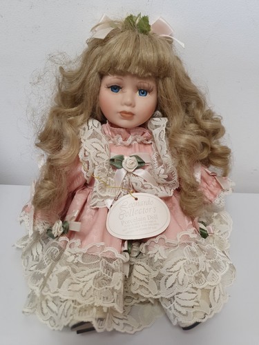 Vintage porcelain doll - vintage,