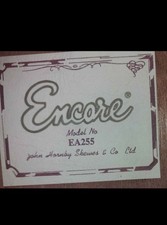 Encore Electric Acoustic Guitar EA255 plus case