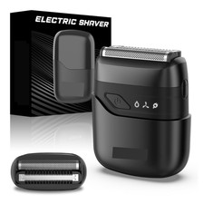 Mini Electric Foil Shaver for Men – Compact Travel Razor Pocket Portable Small