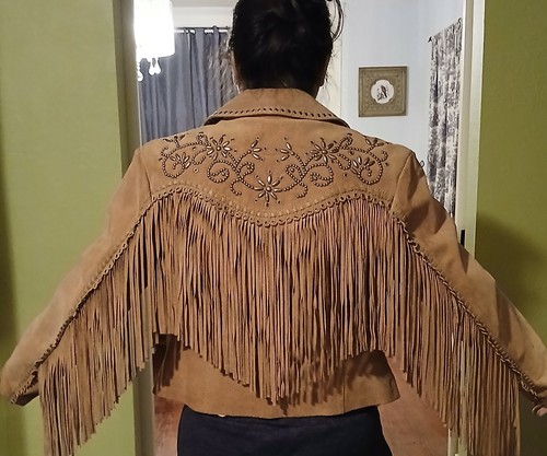 Vintage cripple creek fringed - cripple,