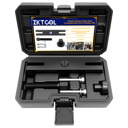 Crankshaft pulley puller tool - pulley,