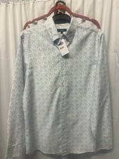 thomas nash blue flower shirt