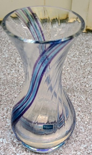 Caithness glass vase - caithness,