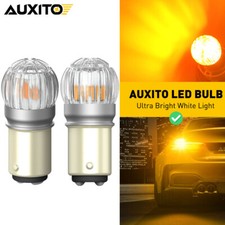 AUXITO 2Pcs Yellow 1157 BAY15D