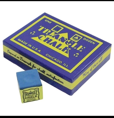 Blue triangle snooker - blue, pool
