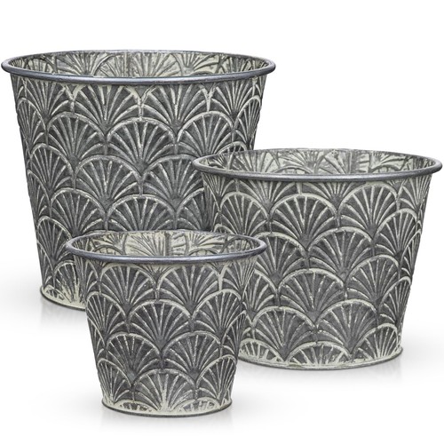 Silver metal rustic - silver,