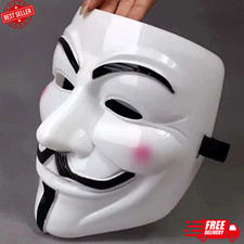 WHITE ANONYMOUS HACKER PROTEST