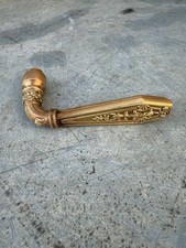Antique French Solid Brass Door Handle