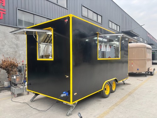 Coffee bar catering trailer - bar,