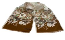 Jacqmar Floral Scarf 100%