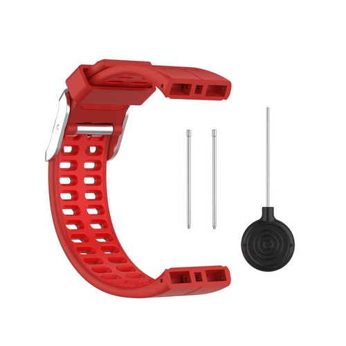 Adjustable silicone watch band - watch,