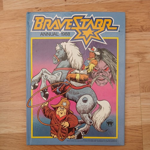 Bravestarr annual 1988 - bravestarr,