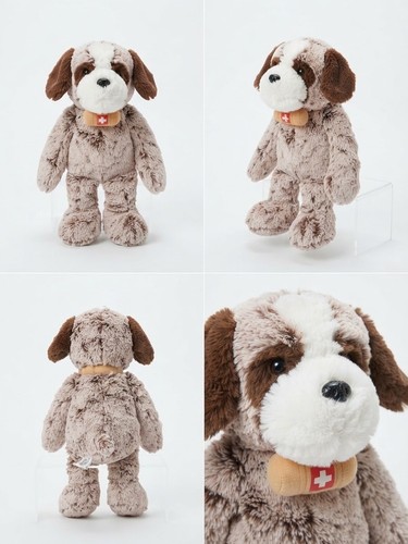 Bernard dog plush - bernard,