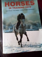 Horses In Training 2019. Raceform Publication.612 Trainers. Jockeys Weights.