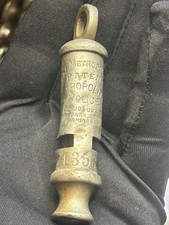 British The Metropolitan Police Whistle No. 013588 Patent No. 5727.08 J Hudson