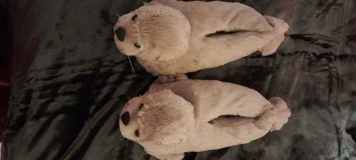 Fluffy seal slippers for - seal,
