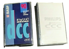 Quality DCC Cassette Tapes Philips (75) & BASF Maxima (90) 