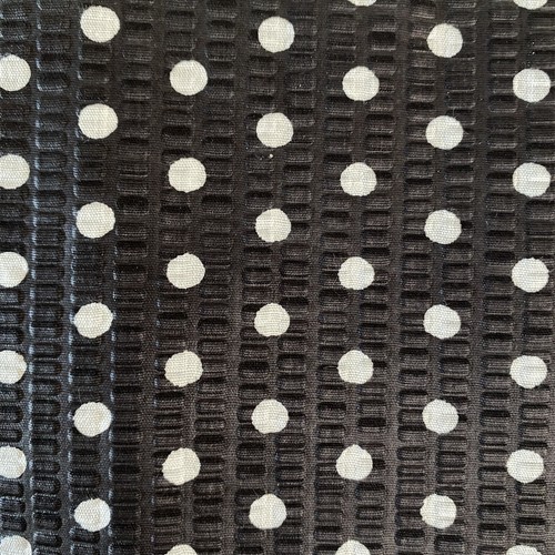 Black white polka - black,