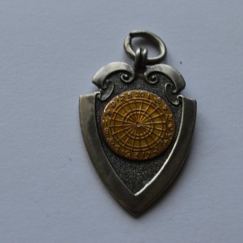 Dart sterling silver - silver, badge