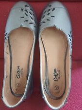 PRE OWN COTTON TRADERS LADYS SHOE BROWN SIZE 7