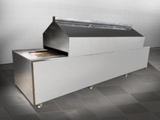 FULLY AUTOMATIC NAAN, ROTI, CHAPATI CONVEYOR OVEN, 3 METERS, BAKERY EQUIPMENT