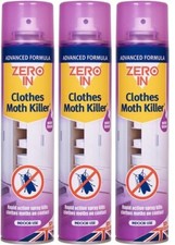 Zero In Clothes Moth Killer