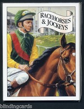RACEHORSES & JOCKEYS Collectors Card Set - Nijinsky Dancing Brave Lester Piggott