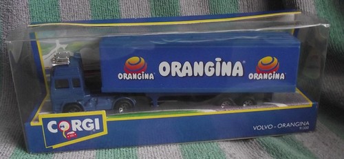 Corgi volvo truck orangina - truck,