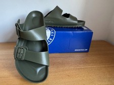 Birkenstock Arizona Eva Khaki Regular Fit Sandals Size 42 (UK 8)