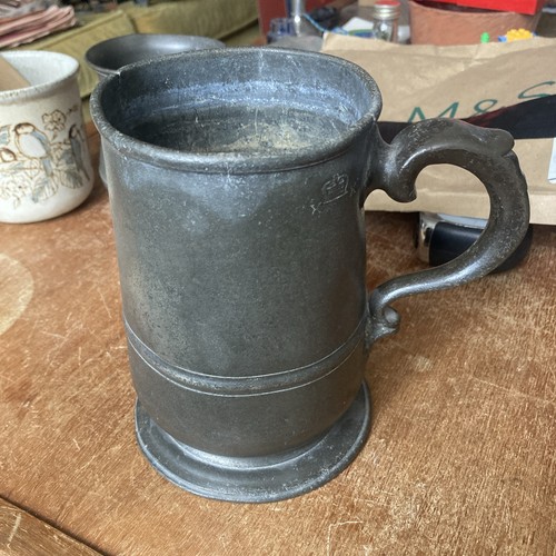 Quart imperial pewter - quart, tankard