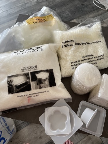 Candle making wax - wax, crystals